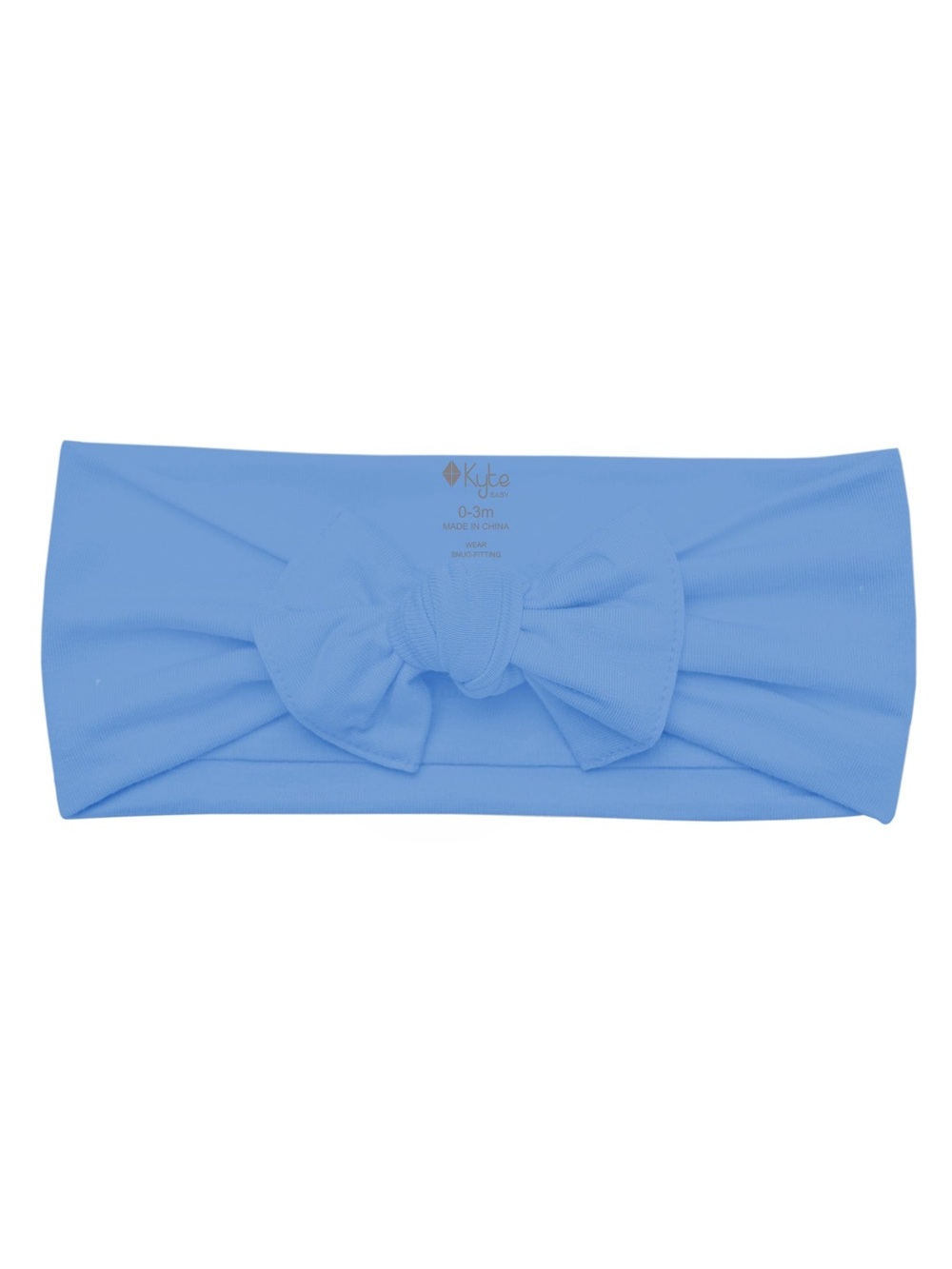 Kyte Baby Knotted Bow Headband in periwinkle in size 3-6 months